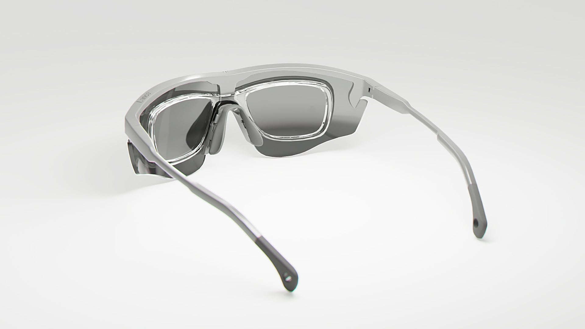 KE0185 White with Crystal Photochromic Lenses