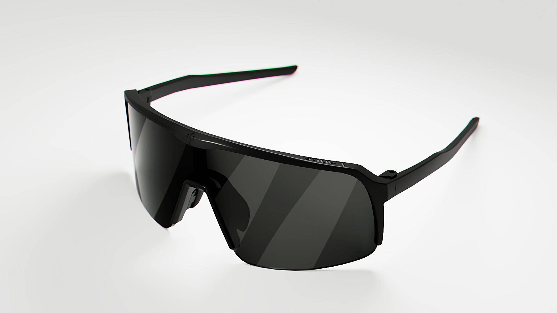 KE1798 Black with Grey Mirror Lenses